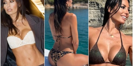 Elisabetta Gregoraci e la sexy vacanza a Londra