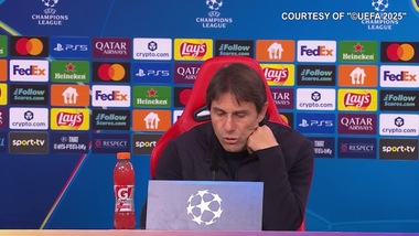Conte: "Benfica più riposato di noi e si è visto"