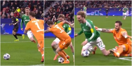 Champions, l’incredibile follia di Flekken: il portiere del Leverkusen tenta il dribbling e… Champions, l’incredibile follia di Flekken: il portiere del Leverkusen tenta il dribbling e…