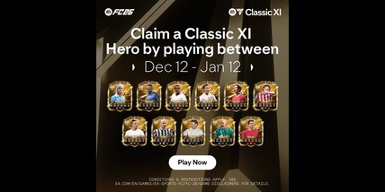 Anche Marchisio e Vialli fra gli Eroi Classic XI di FC 26