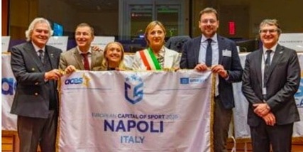 Napoli Capitale Europea dello Sport 2026 protagonista al Parlamento Europeo dell’Annual Awards Gala di ACES