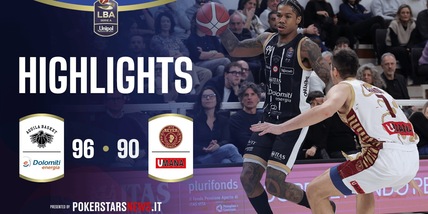 Dolomiti Energia Trentino - Umana Reyer Venezia | PokerstarsNews Highlights Serie A Unipol 2025/2026
