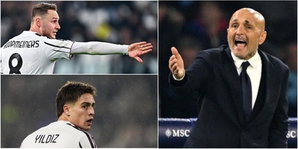 Bologna-Juve: la formazione ufficiale di Spalletti