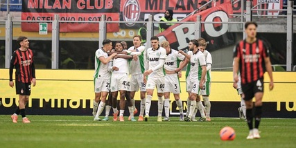 Il Sassuolo frena il Milan a San Siro: ad Allegri non basta un super Bartesaghi