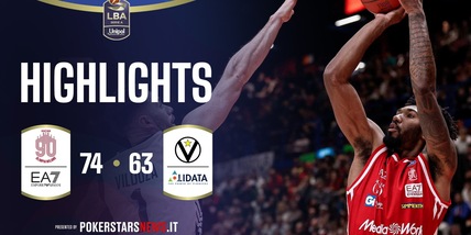 EA7 Emporio Armani Milano - Virtus Olidata Bologna | PokerstarsNews Highlights Serie A Unipol 2025/2026 EA7 Emporio Armani Milano - Virtus Olidata Bologna | PokerstarsNews Highlights Serie A Unipol 2025/2026