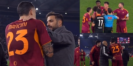 Mancini furioso in Roma-Como: Fabregas entra in campo e reagisce così