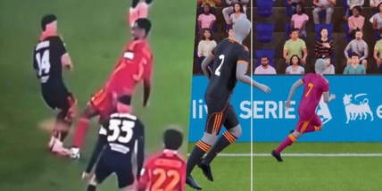 La moviola di Roma-Como: Feliciani male, va in bambola. E Mancini rischia