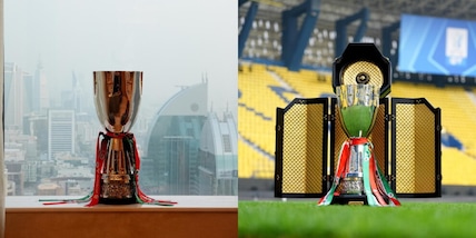 Supercoppa Italiana, il trofeo è arrivato in Arabia: tutte le foto