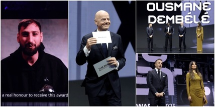 Da Donnarumma a Dembelé e Luis Enrique: tutti i vincitori dei the Best Fifa Awards 2025