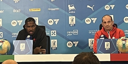 Supercoppa, Allegri: "Attenzione a Conte. Leao? Ecco come sta". E Maignan risponde alla domanda sul contratto...