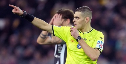 Sozza è l'arbitro di Juve-Roma. Pairetto dirige la Lazio all'Olimpico