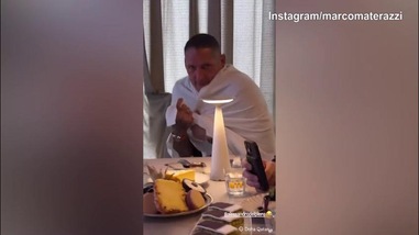 Materazzi e Del Piero in Qatar, ma che freddo!