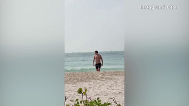 Zlatan versione...007 dall'acqua