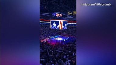 Canalis, nottata all'ex Staples Center per seguire l'Nba