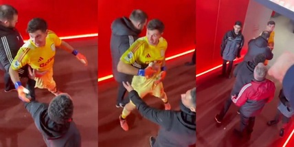 Martinez infuriato dopo Arsenal-Aston Villa: i tifosi lo insultano, la reazione del Dibu è virale