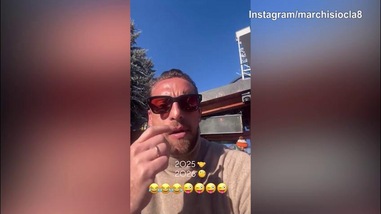 Marchisio saluta i fan: "Tanti auguri di buon anno"