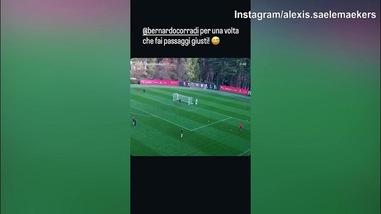 Milan, magia di Saelemaekers in allenamento: che gol!