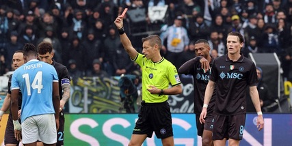 Moviola Lazio-Napoli: Massa disastro, sbaglia su Noslin