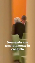 Le immagini del confronto tra Gasperini e Massara prima di Lecce-Roma