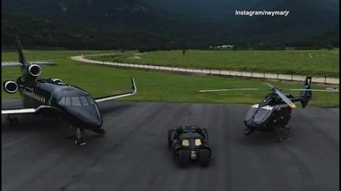 Neymar che lusso! Il jet privato lascia a bocca aperta