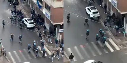 Como-Bologna, tensione prima della partita: scontri tra i tifosi