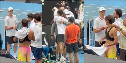 Sinner, allenamento e sorrisi con Cobolli, poi abbraccia Alcaraz: che show a Melbourne!