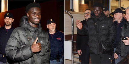 Borsa griffata e sorrisi: Robinio Vaz è arrivato a Roma