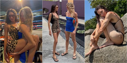 Elodie, le vacanze bollenti con Franceska fanno impazzire i social