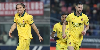 Bologna-Milan, le pagelle dei rossoneri: Modric sfiora l'onniscienza, Rabiot dominante