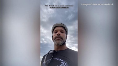 Cannavaro ritrova un vecchio amico in Brasile