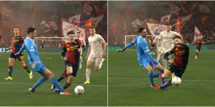 Meret atterra Vitinha in area dopo soli 30 secondi e regala un rigore: che svarione in Genoa-Napoli