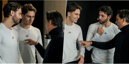 Montella, che sorpresa a Yildiz: la visita alla Continassa