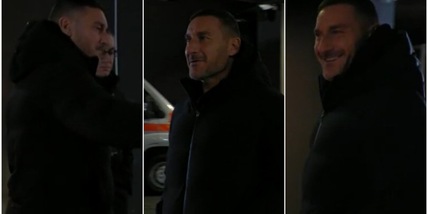 Totti ancora all'Olimpico: sarà in tribuna a Roma-Cagliari