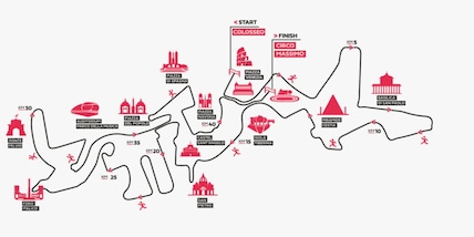 Maratona di Roma: il tempo massimo della gara e il percorso