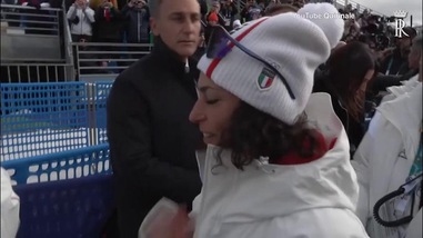 Mattarella a Brignone: "Posso dire che ci contavo?"