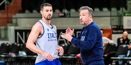 Italbasket, i convocati del ct Banchi per la doppia sfida alla Gran Bretagna