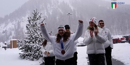 Flora Tabanelli: "Il mio nome sotto quello di Brignone, che onore"