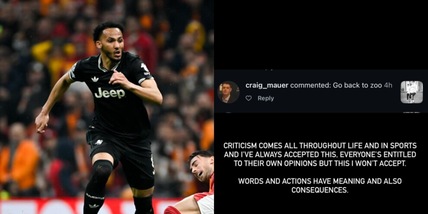 Orribile insulto razzista a Kelly, il giocatore della Juve reagisce: "Ora ci saranno conseguenze..."