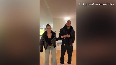 Wesley, balletto con la moglie Amanda e poi...scatenato in auto!