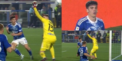 Errore clamoroso di Alex Valle in Como-Inter: sbaglia da solo a porta vuota! La sequenza