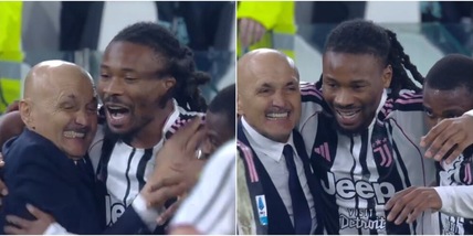 Spalletti, ecco il regalo di compleanno: sommerso di abbracci in Juve-Pisa