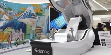 Arriva la lavatrice che lava e asciuga le persone in soli 15 minuti