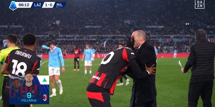 Leao stizzito dopo il cambio: Allegri e Maignan provano a calmarlo