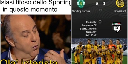 "Inter ingiocabile, e allora lo Sporting?": l'eliminazione del Bodo scatena le ironie dei tifosi sui social