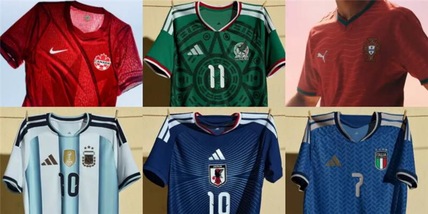 Identità, eleganza e colori: le spettacolari divise dei Mondiali 2026, tutte le foto