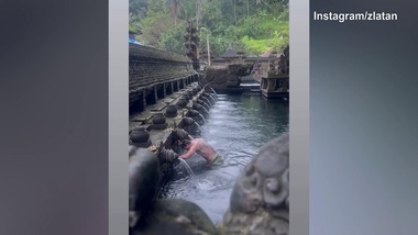 Milan, Ibrahimovic si rilassa alle terme