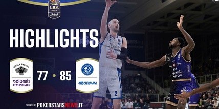 Dolomiti Energia Trentino - Germani Brescia | PokerstarsNews Highlights Serie A Unipol 2025/2026