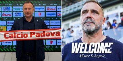 Serie B, doppio cambio in panchina: Padova e Spezia si affidano a Breda e D'Angelo