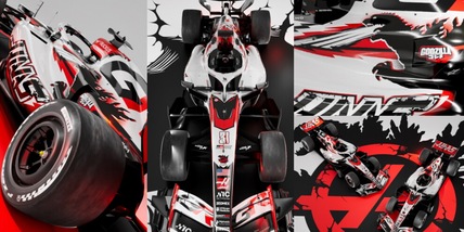 Godzilla scende in pista: la livrea speciale della Haas per Suzuka è incredibile, tutte le foto