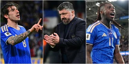 Pagelle Italia, i voti dopo la vittoria con l'Irlanda del Nord: Tonali segna e ispira, furore Kean